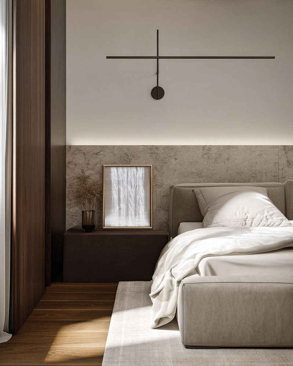 Luminous Lines on Linen
