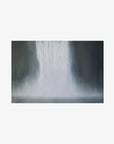 Absolute Lines original artwork, close-up view of cascading water and mist detail