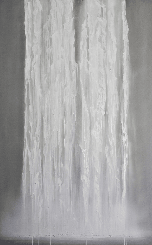 Luminous Lines On Grey - ChristinaCraemer